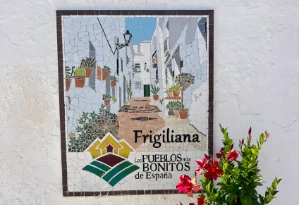 Frigiliana, pretty white town in Andulucia